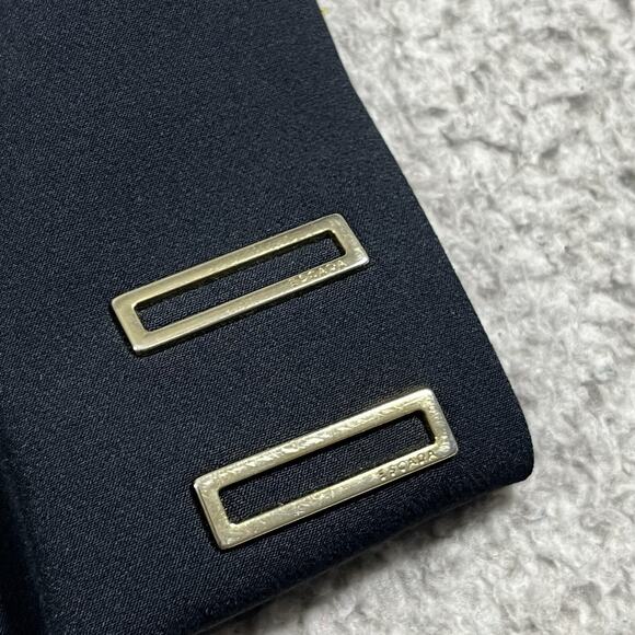 Escada Pants Womens 38 Blue Dress Straight Leg Trousers Preppy Designer - Picture 6 of 16